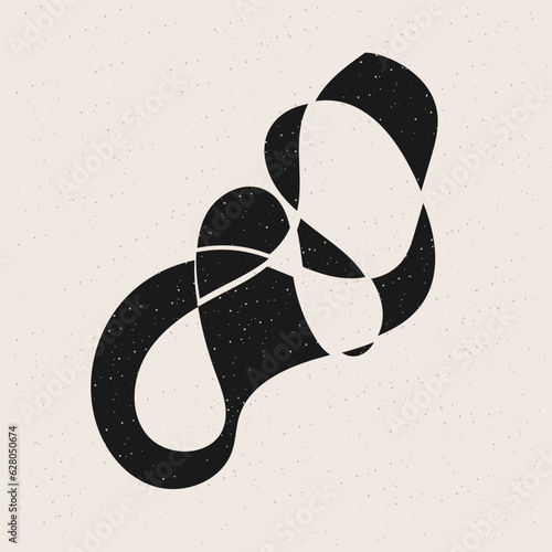 Abstract Minimalist Graphic Poster Design Pattern Background Illustration