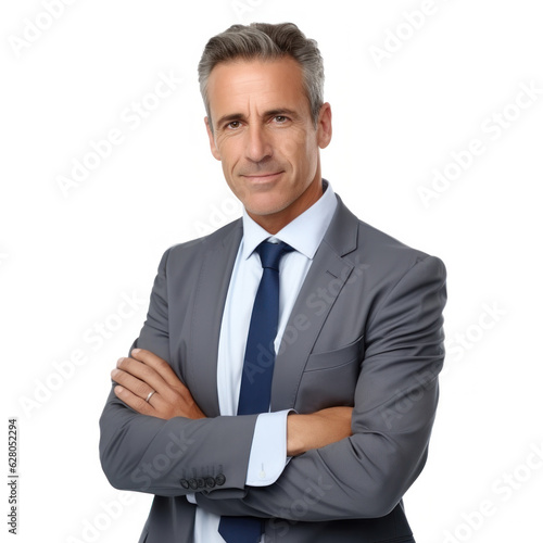 Businessman isolated.