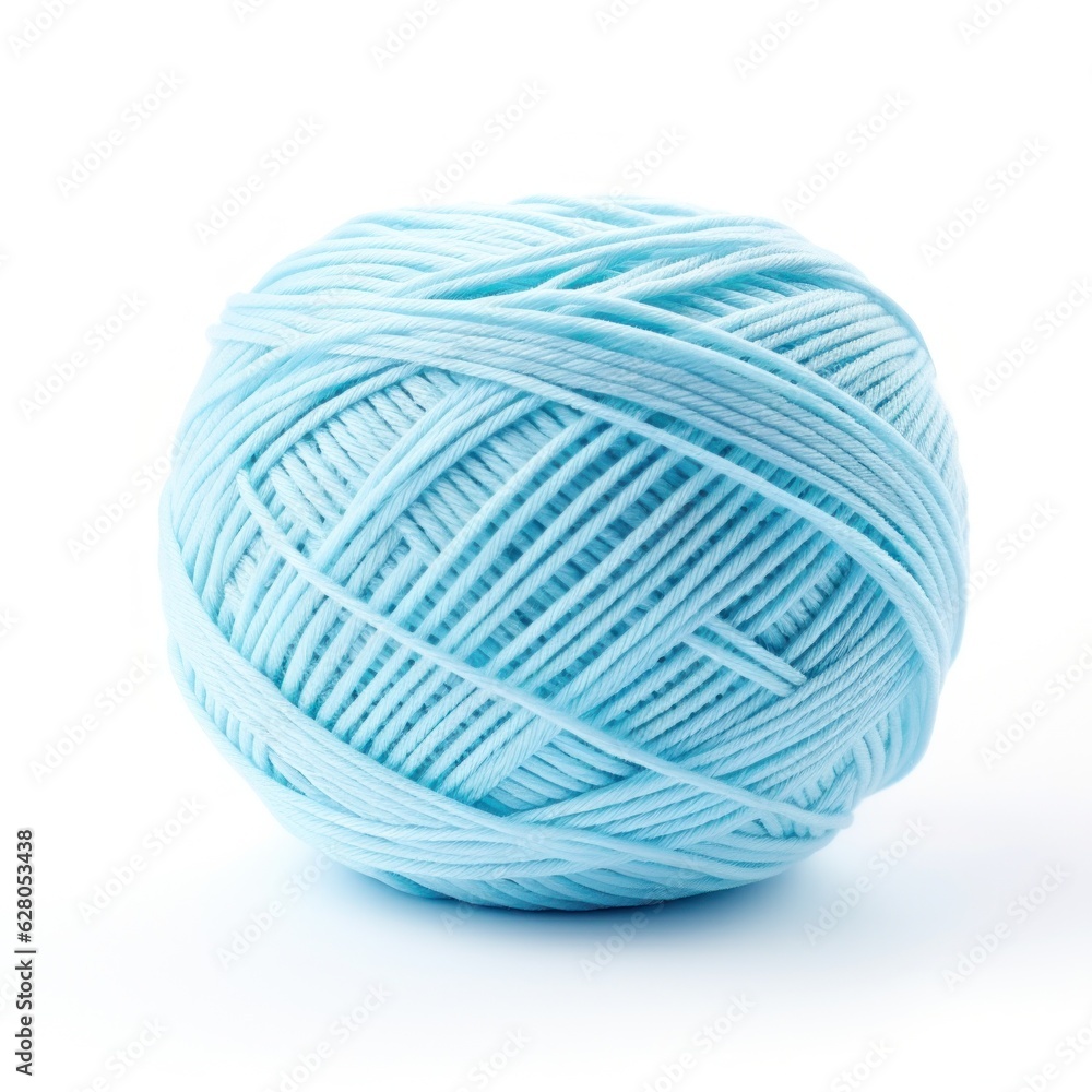 Ball of thread. for knitting isolated Ball of thread. for knitting isolated