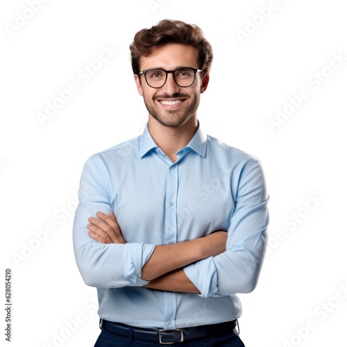 Businessman isolated.