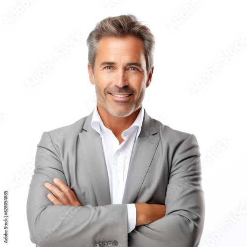 Businessman isolated.