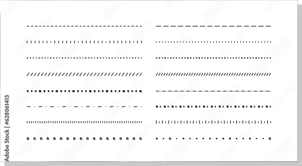 イラスト素材:ライン素材のあしらい 手書きのシンプルでかわいい罫線. simple hand draw borders イラスト素材:ライン素材のあしらい 手書きのシンプルでかわいい罫線. simple hand draw borders