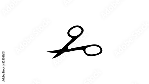Nail Scissors silhouette