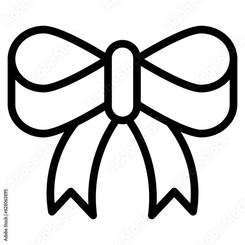 bow ribbon line 