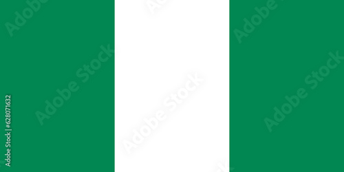 Free Download The official current flag of the Federal Republic of Nigeria. State flag of Nigeria. Illustration. - GFXLoad