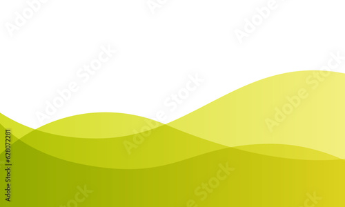 波型のオブジェクトを重ねた背景素材