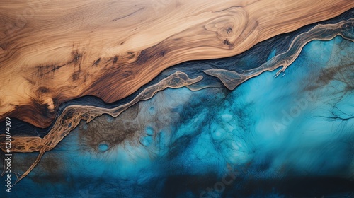 Background made of wood and...