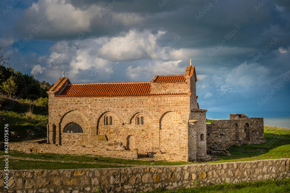 Saint Anthony Church. Cape of Rodon peninsula, Albania