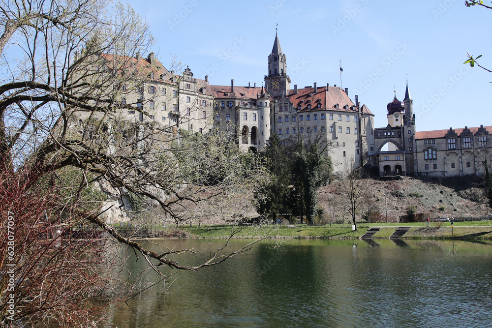 Panorama of Sigmaringen castle, Baden Wuerttemberg, Germany Panorama of Sigmaringen castle, Baden Wuerttemberg, Germany