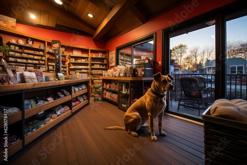 Cozy And Welcoming Pet Store, Generative AI