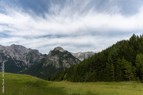 Ausblick im Naturpark Karwendel.