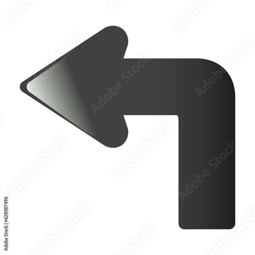 Black arrow icon
