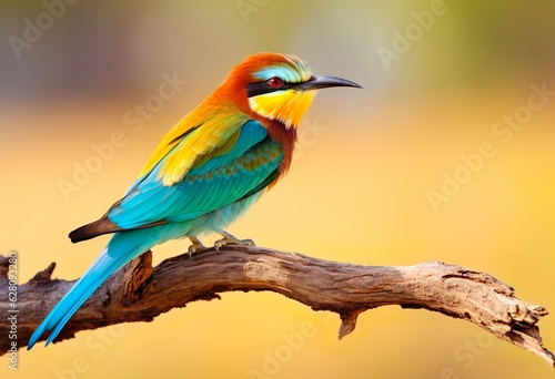 bee eater perched on a branch © Bruce