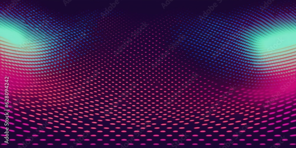 Abstract wavy curved halftone background. Modern gradient illustration, minimal design on black. Futuristic artwork, digital drawing for interior design, fashion textile fabric, wallpaper Abstract wavy curved halftone background. Modern gradient illustration, minimal design on black. Futuristic artwork, digital drawing for interior design, fashion textile fabric, wallpaper