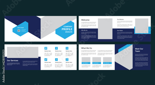 8 Page Company Profile Design