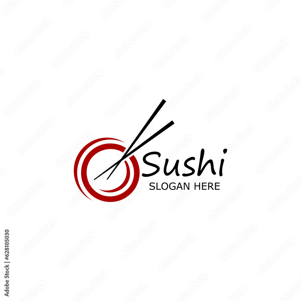 Sushi Logo Template Icon Sushi Logo Template Icon