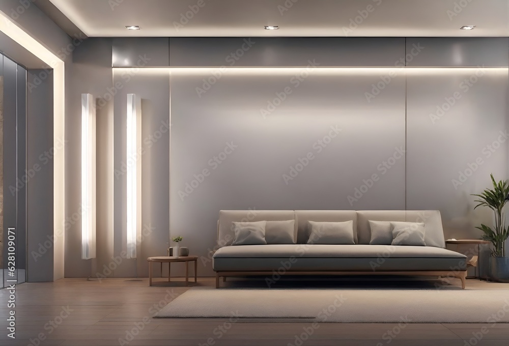 Art lighting design, in an apartment or office, Generative Ai Art lighting design, in an apartment or office, Generative Ai