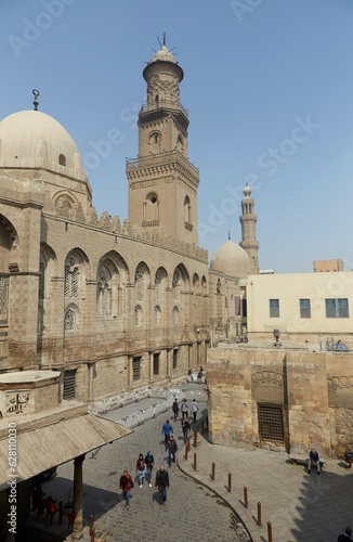 The Mausoleum of Al-Saleh Nagm Al-Din Ayyub on Old Cairo's al-Muizz Street photo