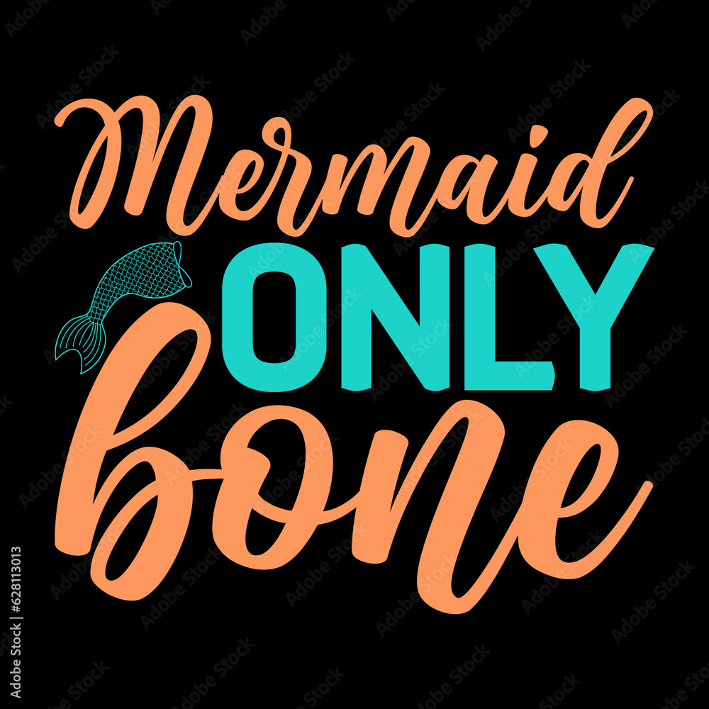 Obraz premium Mermaid Svg, Mermaid Svg T-Shirt,