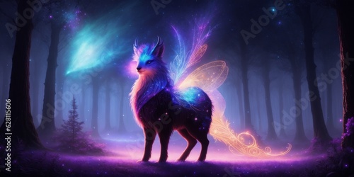 magical sparkling colored dust  staggering in its beauty an epic majestical degen trader. Good for covers  wallpaper