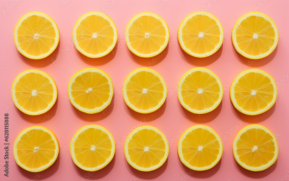background of sliced oranges background of sliced oranges