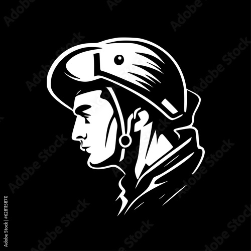 Soldier - High Quality Vector Logo - Vector illustration ideal for T-shirt graphic