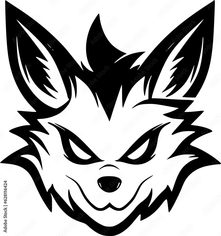 Fox | Minimalist and Simple Silhouette - Vector illustration Fox | Minimalist and Simple Silhouette - Vector illustration
