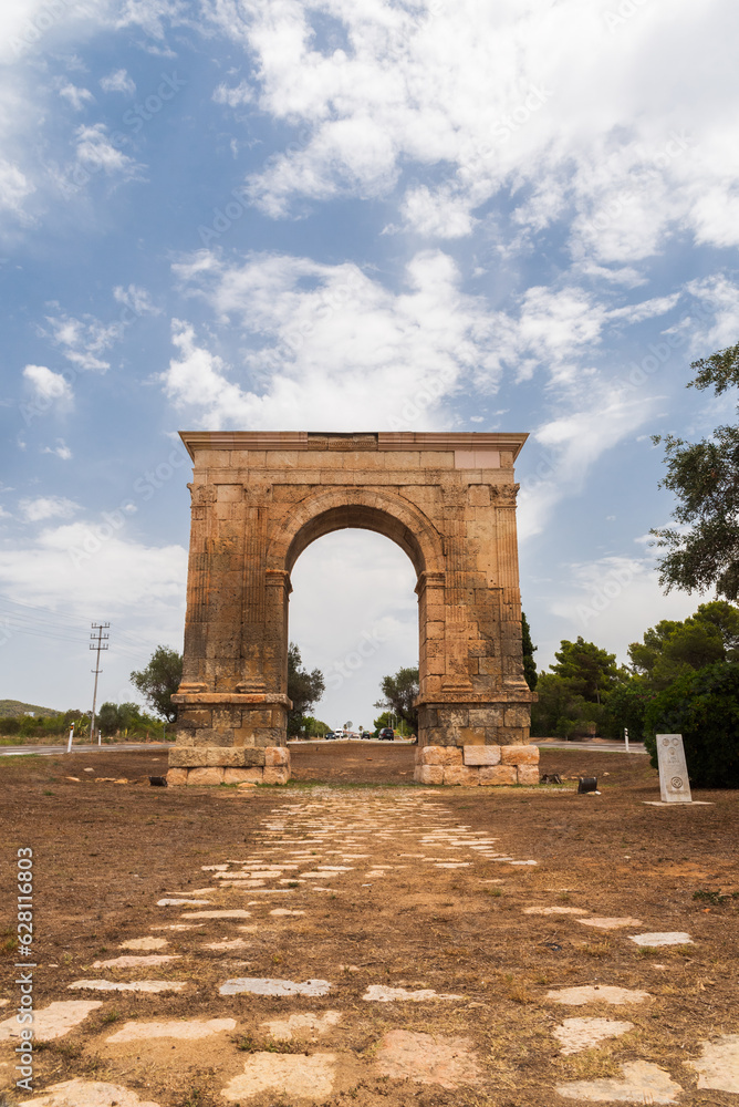 Old Roman Arch in Tarragona