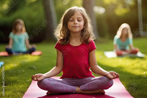 Playful yoga poses for kids 