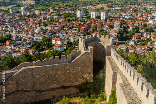 Принти на полотні Walls of the fortress in Ohrid town, North Macedonia