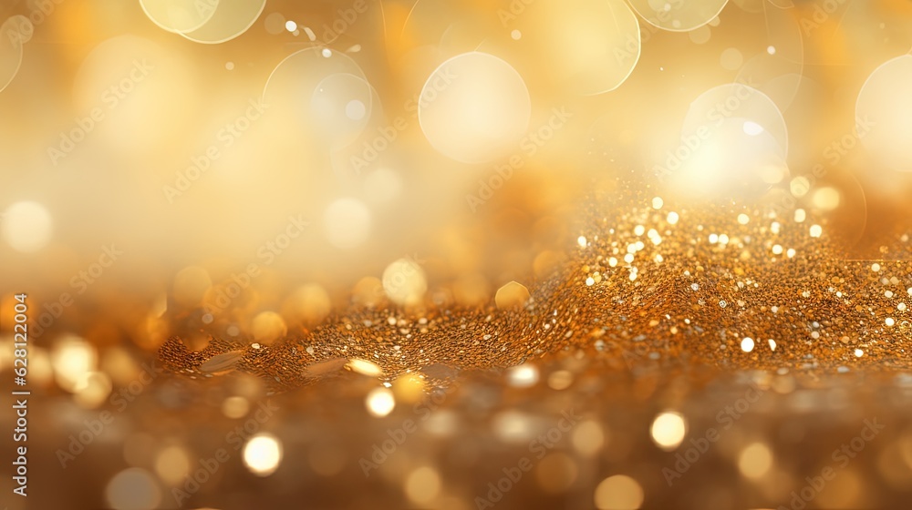 Gold texture background luxury high line metallic bokeh