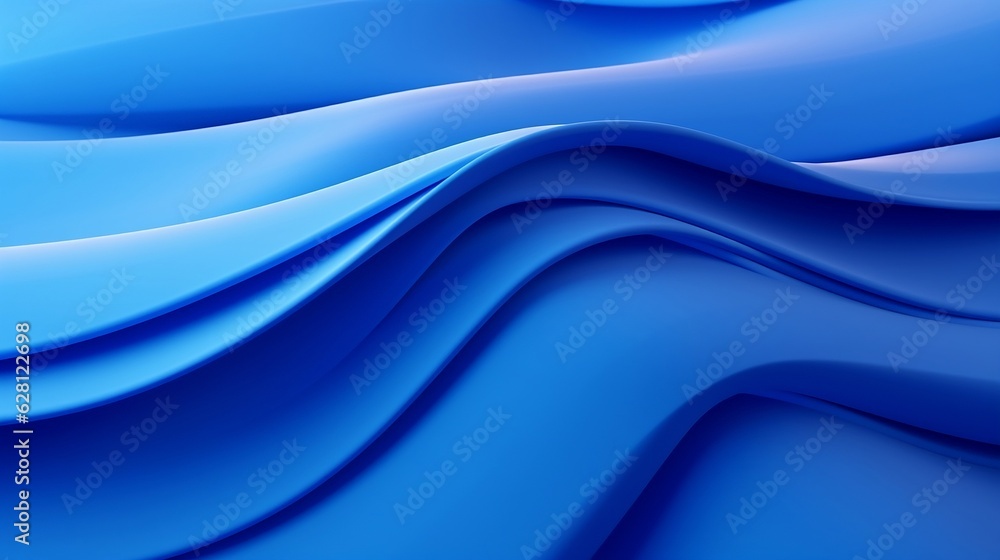 Abstract blue background with smooth lines. Blue curve background. Abstract blue background with smooth lines. Blue curve background.