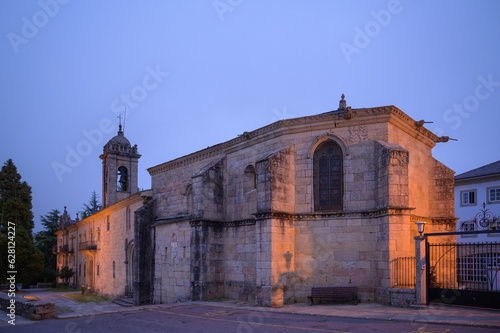 Capturing the Beauty of Convento de la Magdalena in Sarria, Spain photo