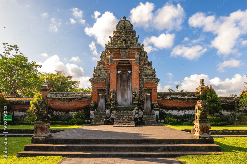 Pura Taman Ayun, a Balinese temple and garden in Mengwi subdistrict in Badung Regency, Bali, Indonesia.