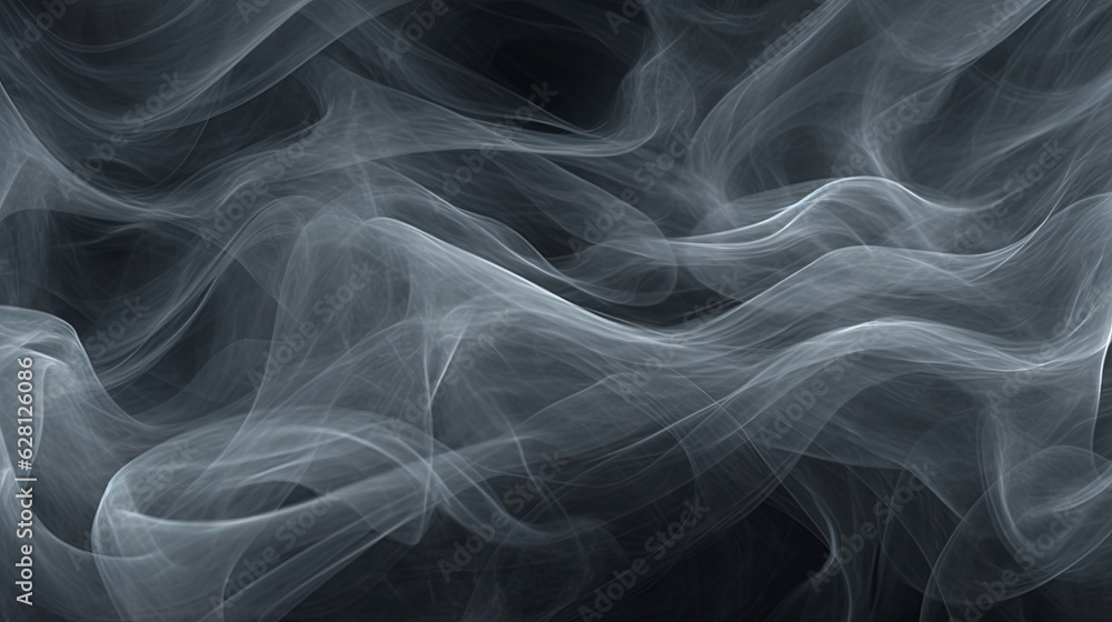 White-Grey Color Liquid Ink Dense Smoky Abstract Misty Background AI Generative White-Grey Color Liquid Ink Dense Smoky Abstract Misty Background AI Generative