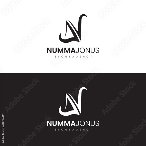 NJ logo design