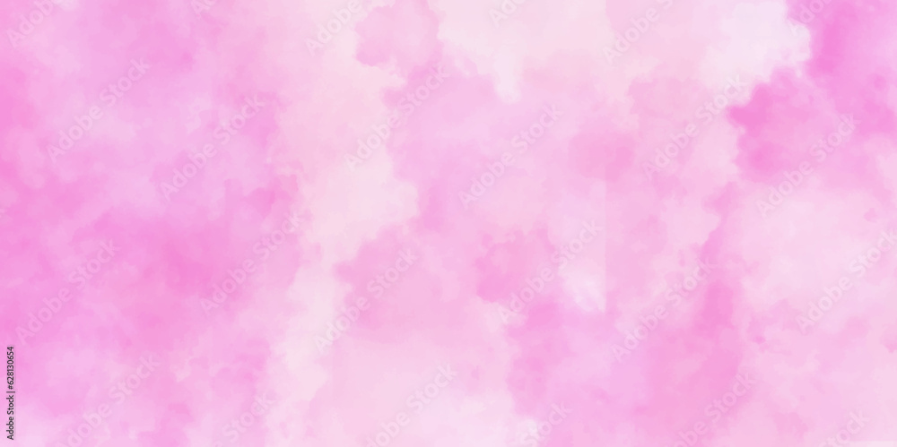 Abstract watercolor background with space pastel cloud and pink sky wallpaper background. Abstract watercolor background with space pastel cloud and pink sky wallpaper background.