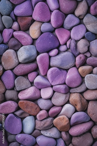 Lavender Stones Closeup - AI Generated © AIScenes