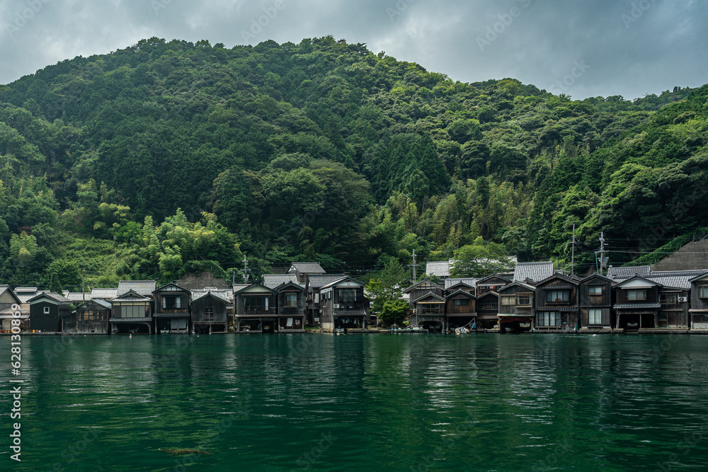 Japanese fishing village Japanese fishing village