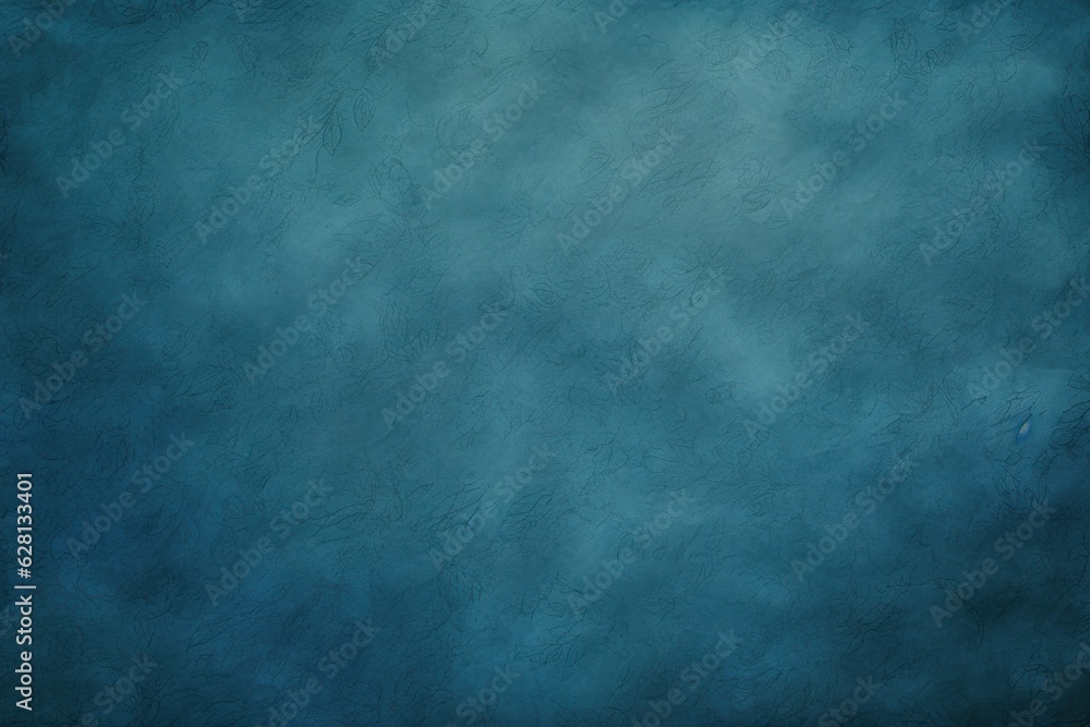 Background for designer blue misty space on dark blue background