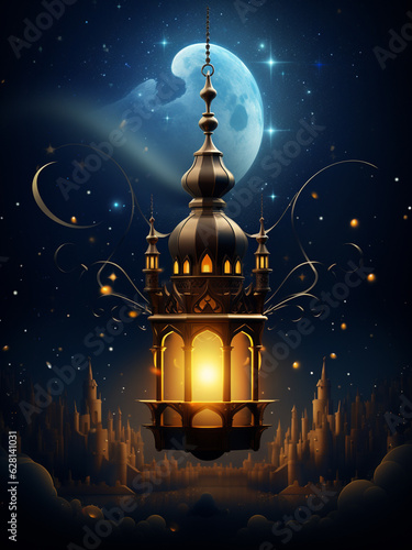 Ramadan is the Islamic Muslim crescent Moon for Eid Mubarak wish or Ramadan Mubarak. Eid al-Adha, Eid Al-fitr