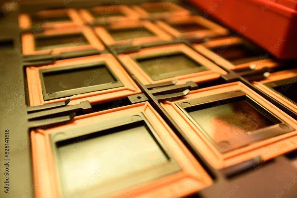 Colorful Photography slide frames with slide scanning frame Colorful Photography slide frames with slide scanning frame