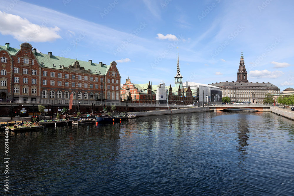 The Frederiksholms Kanal in Copenhagen