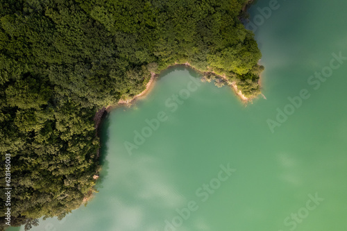 Aerial view of Doftana lake © Alex