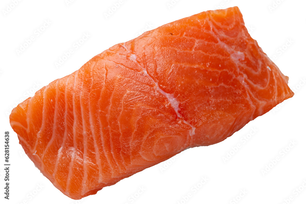 Salmon fillet steak red fish. Pieces of fatty red salmon Salmon fillet steak red fish. Pieces of fatty red salmon