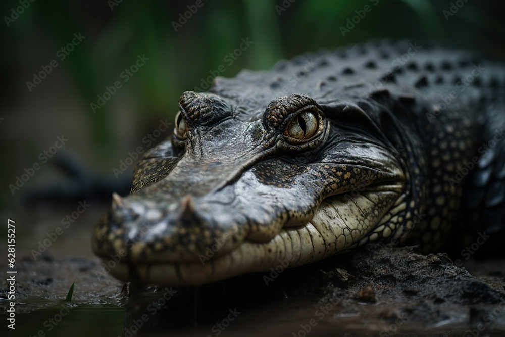 Fototapeta premium Aligator swamp photography