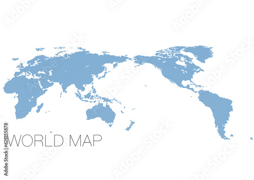 ドットの世界地図 アジア中心_03