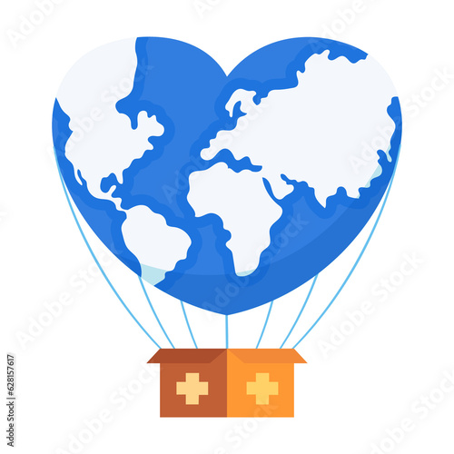 world humanitarian day element