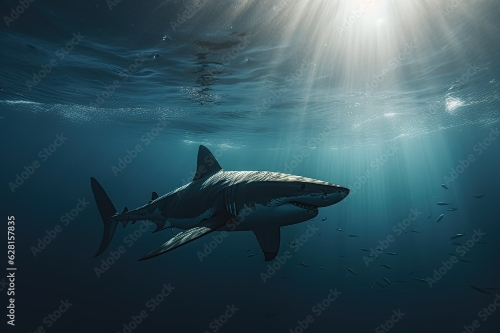 Fototapeta premium Shark underwater photography