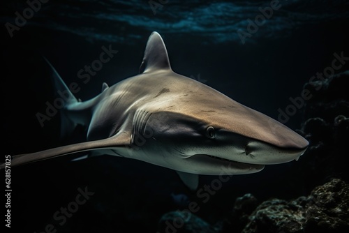 Shark underwater photography